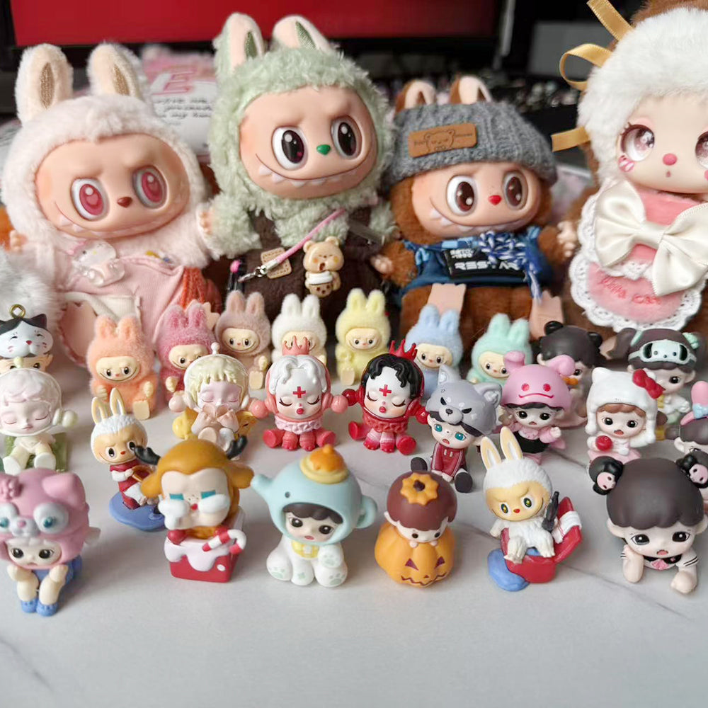 English Tiktok Live Blind Box Labubu Doll Baby Three Doll Live Payment Link